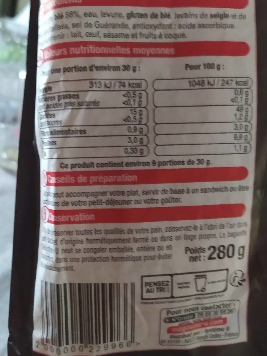 U Baguette packshot