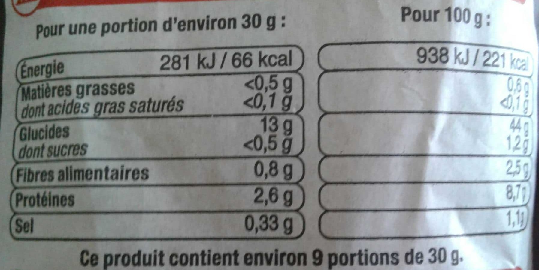 U Baguette, Sélection U, 1 pièce packshot