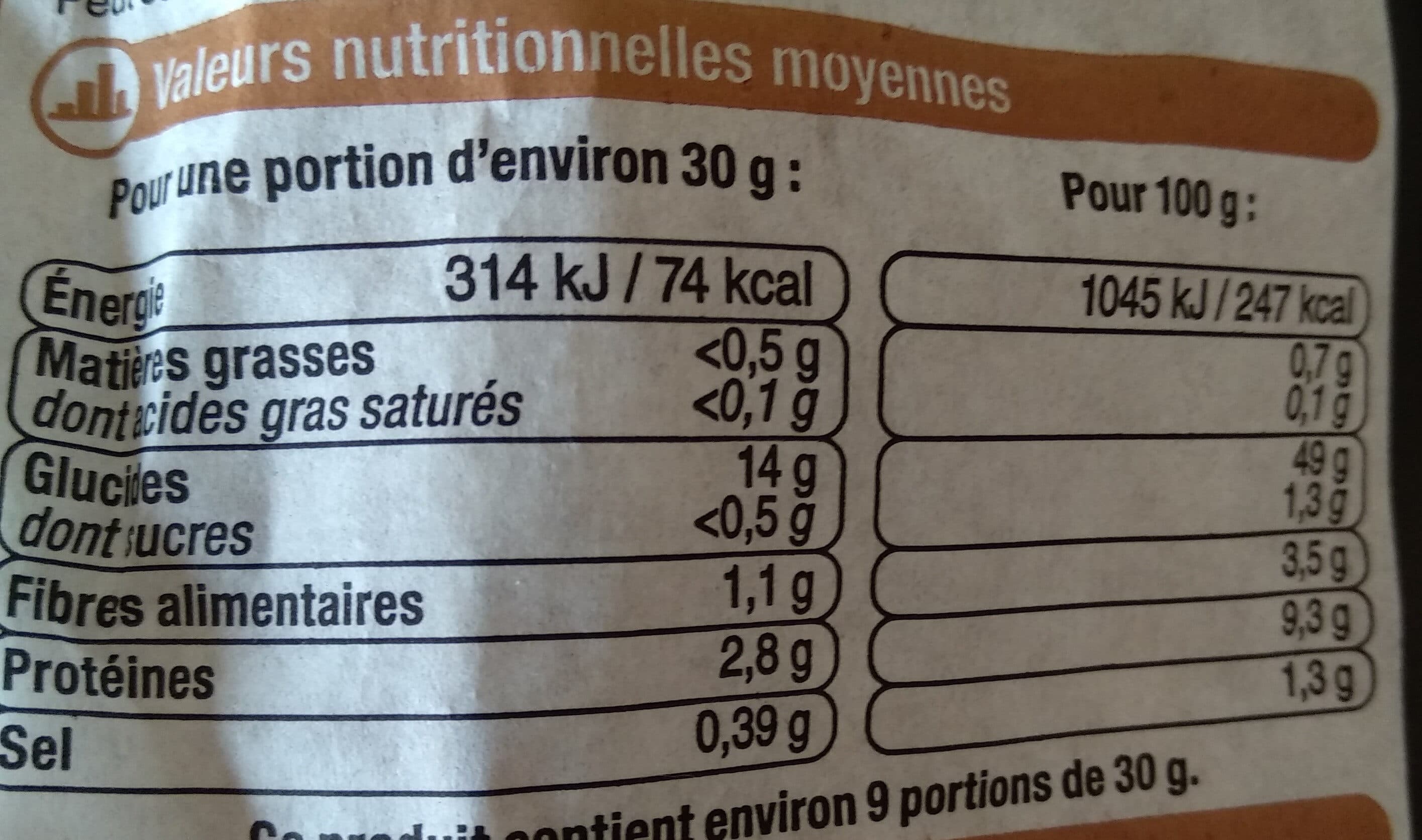 U Baguette de campagne packshot