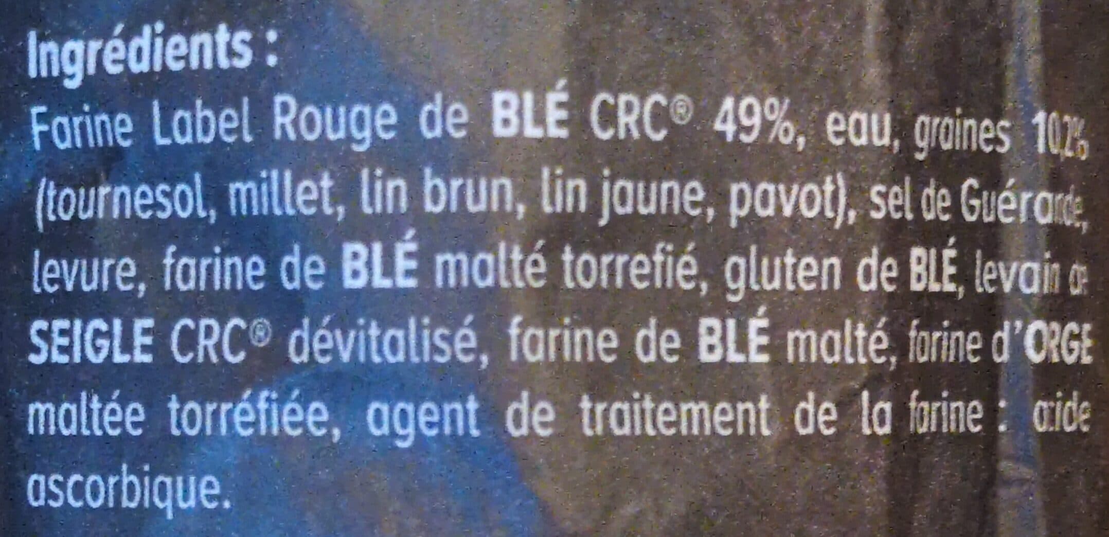 U Baguette Céréales packshot