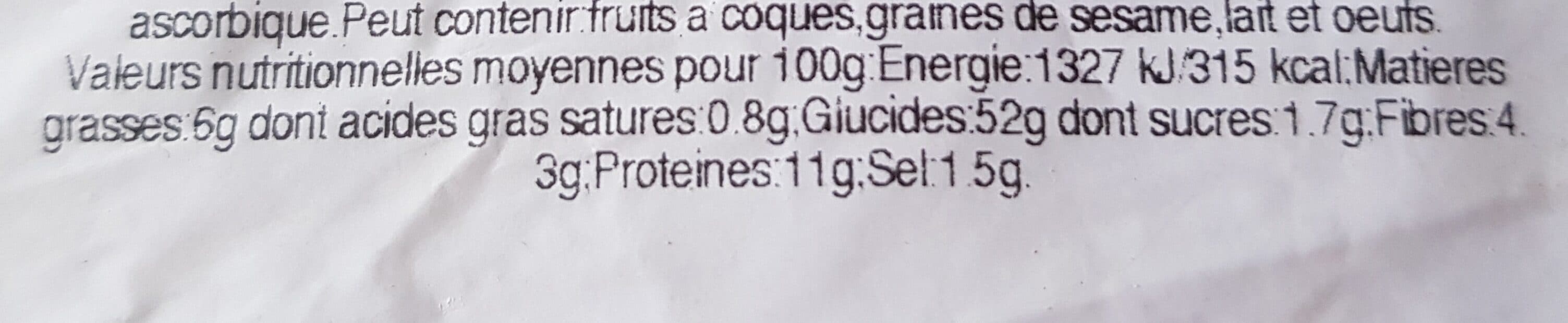 U Pain aux céréales U tranché packshot