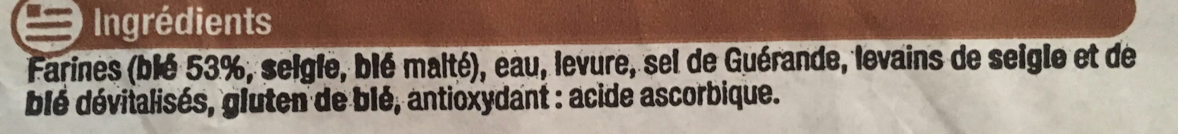 U Pain de campagne packshot