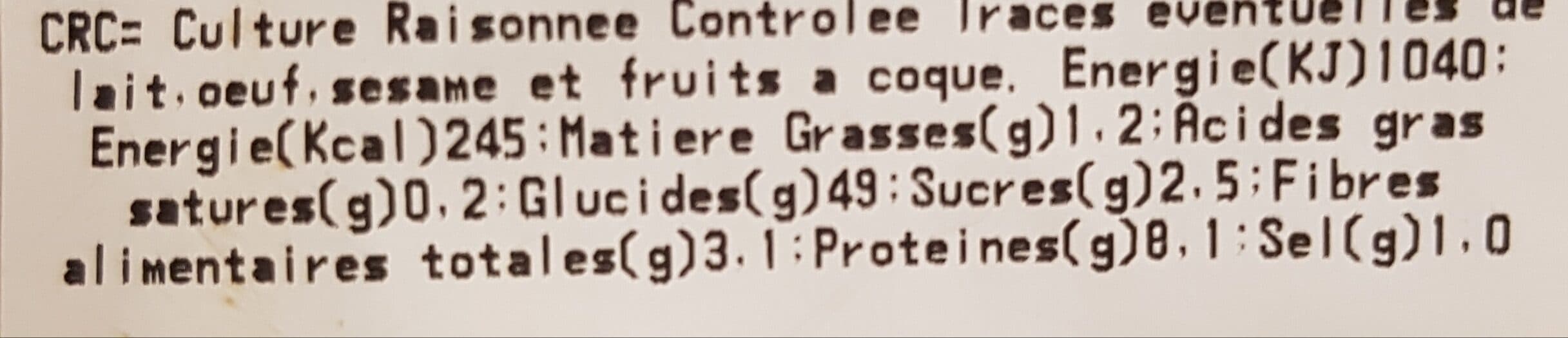 U Pain de campagne packshot