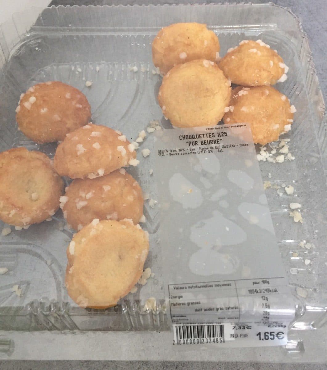 Open Food Facts Chouquettes packshot