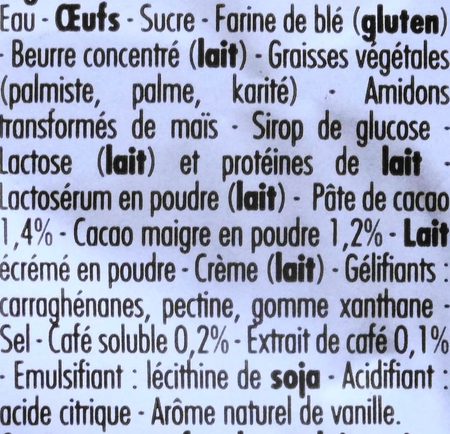 U Mini éclairs, chocolat/café - Coup de Coeur packshot