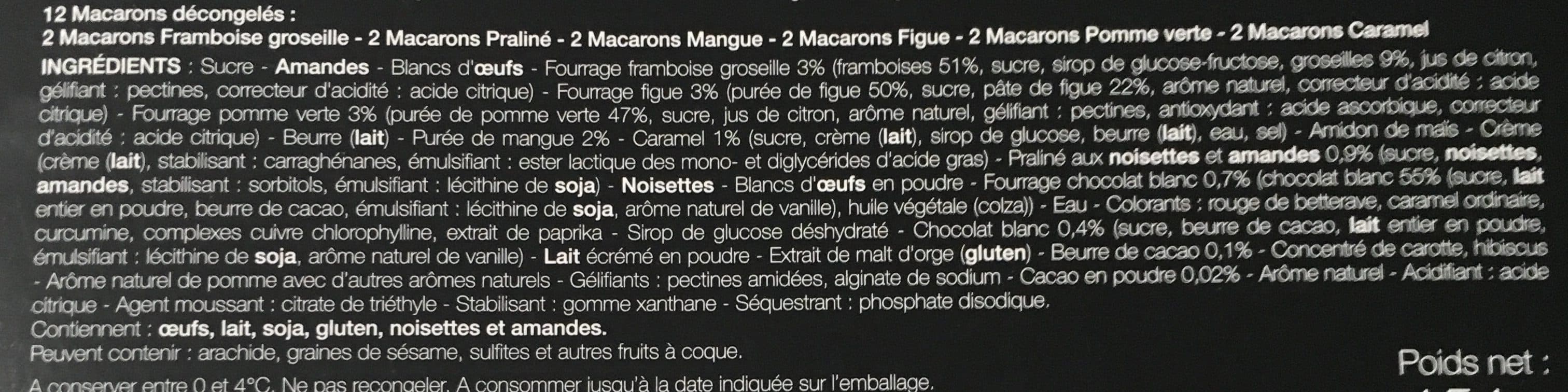 Plaisir patissier 12 macarons packshot