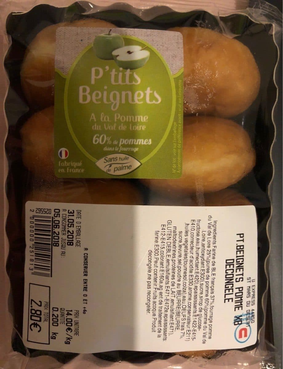 Open Food Facts Petits beignets pomme x8 packshot
