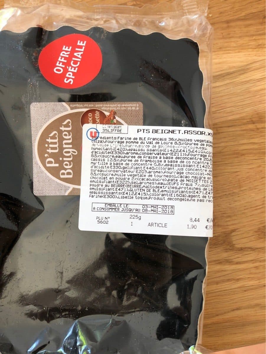 Open Food Facts Beignet packshot