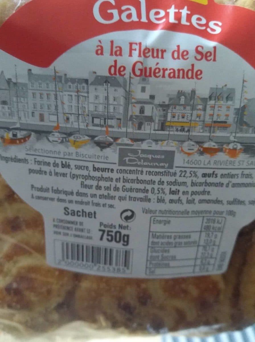Delaunay Galettes à la Fleur de Sel de Guérande packshot