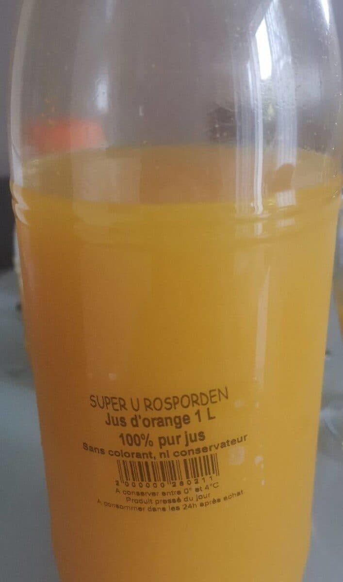 Open Food Facts Jus d'oranges frais packshot