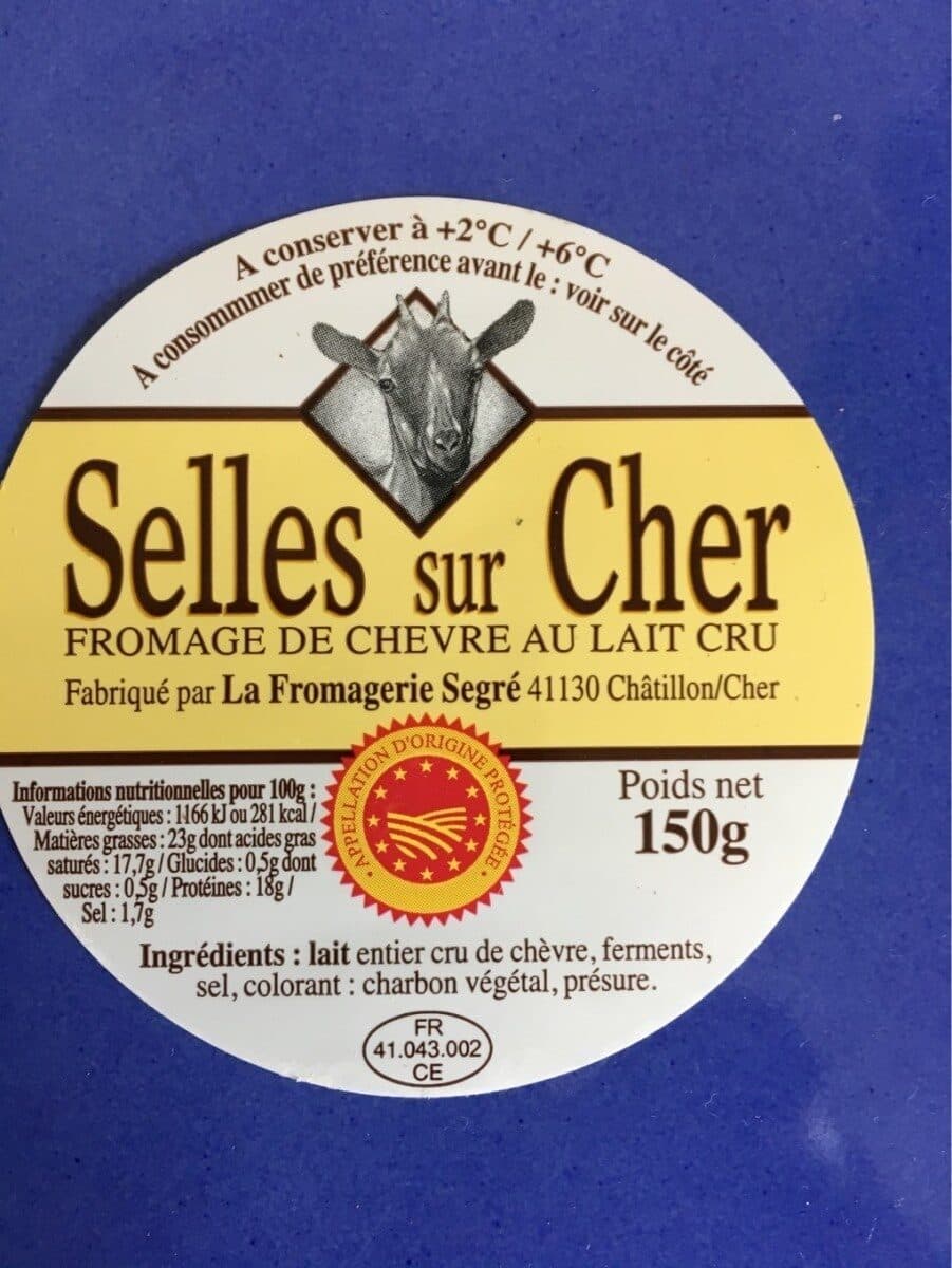 Fromagerie Segré Selles sur Cher packshot