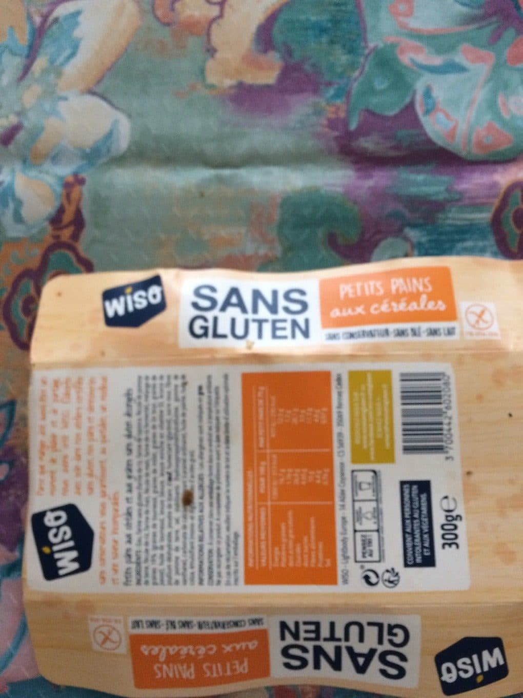 WISO sans gluten Petits pains aux céréales décongelé packshot