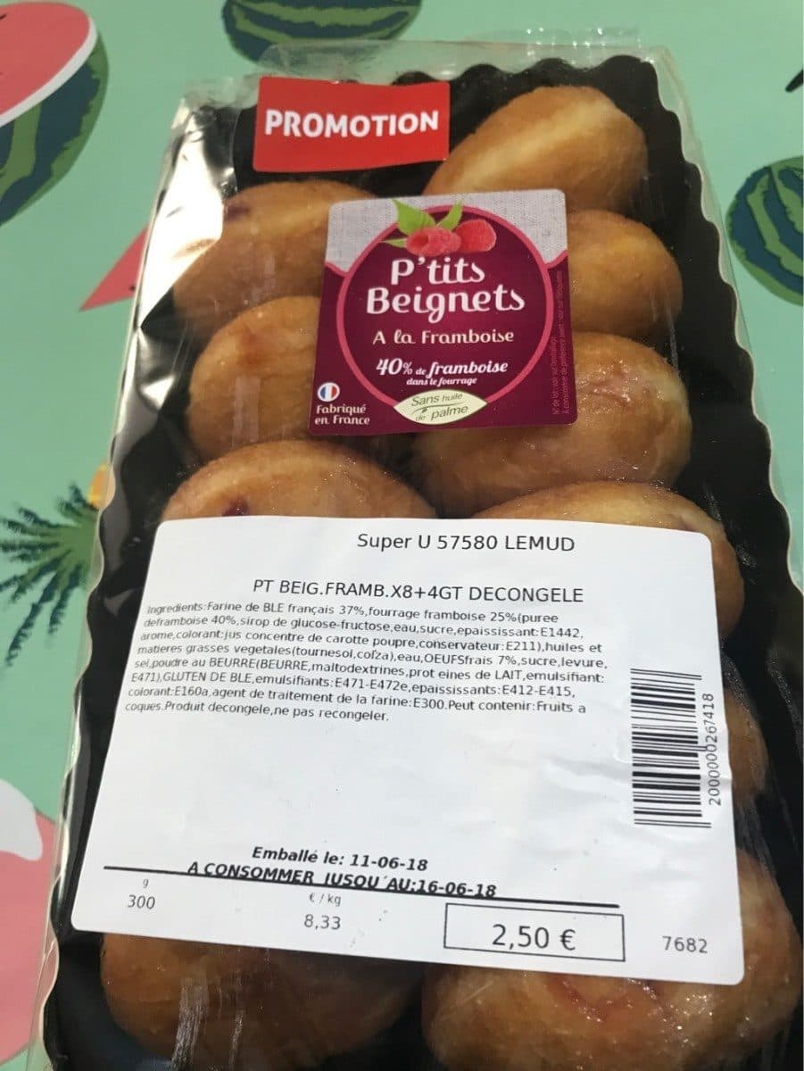 Open Food Facts P'tits beignets packshot