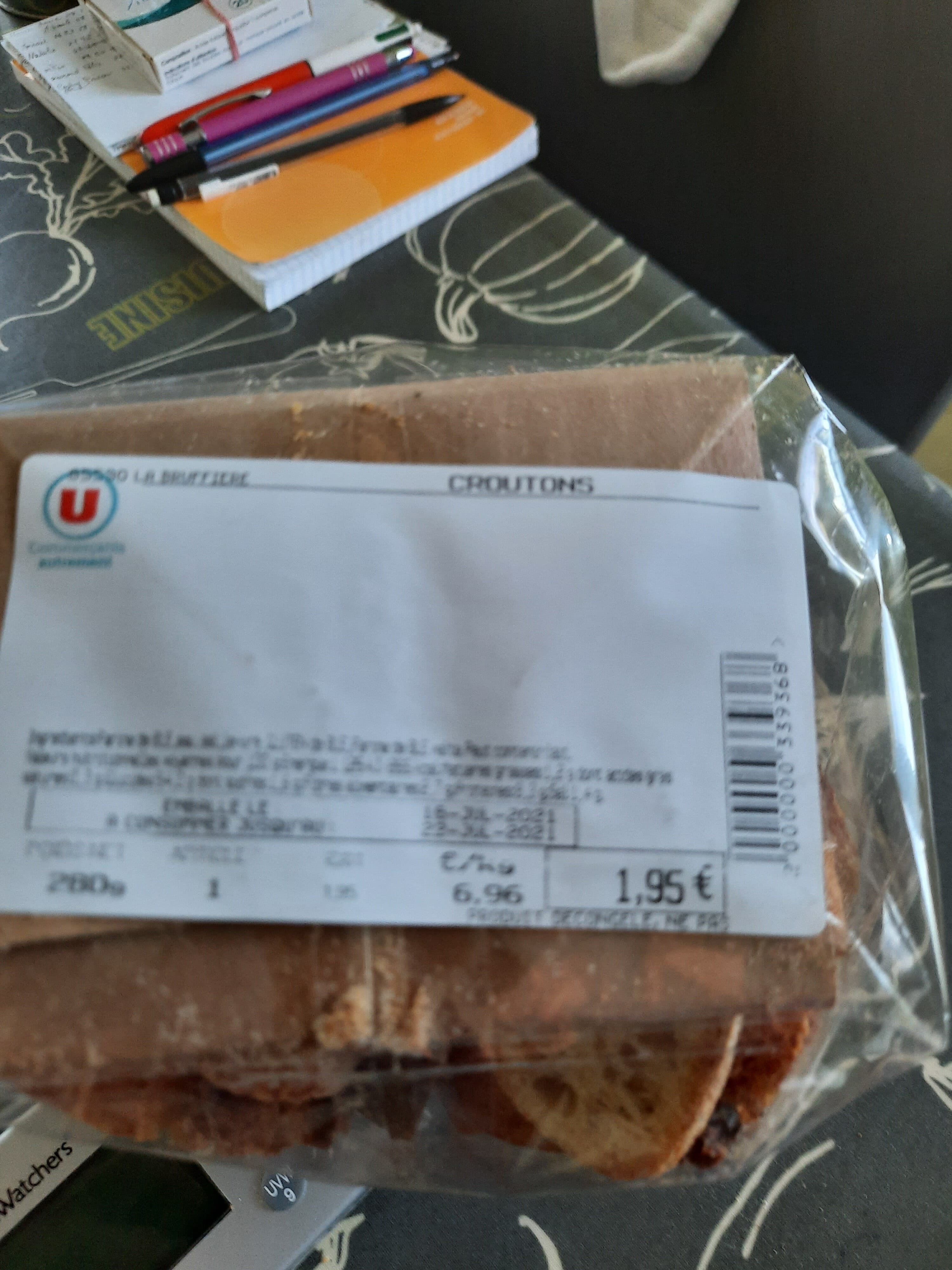 E.Leclerc Demi baguette céréales x4 packshot