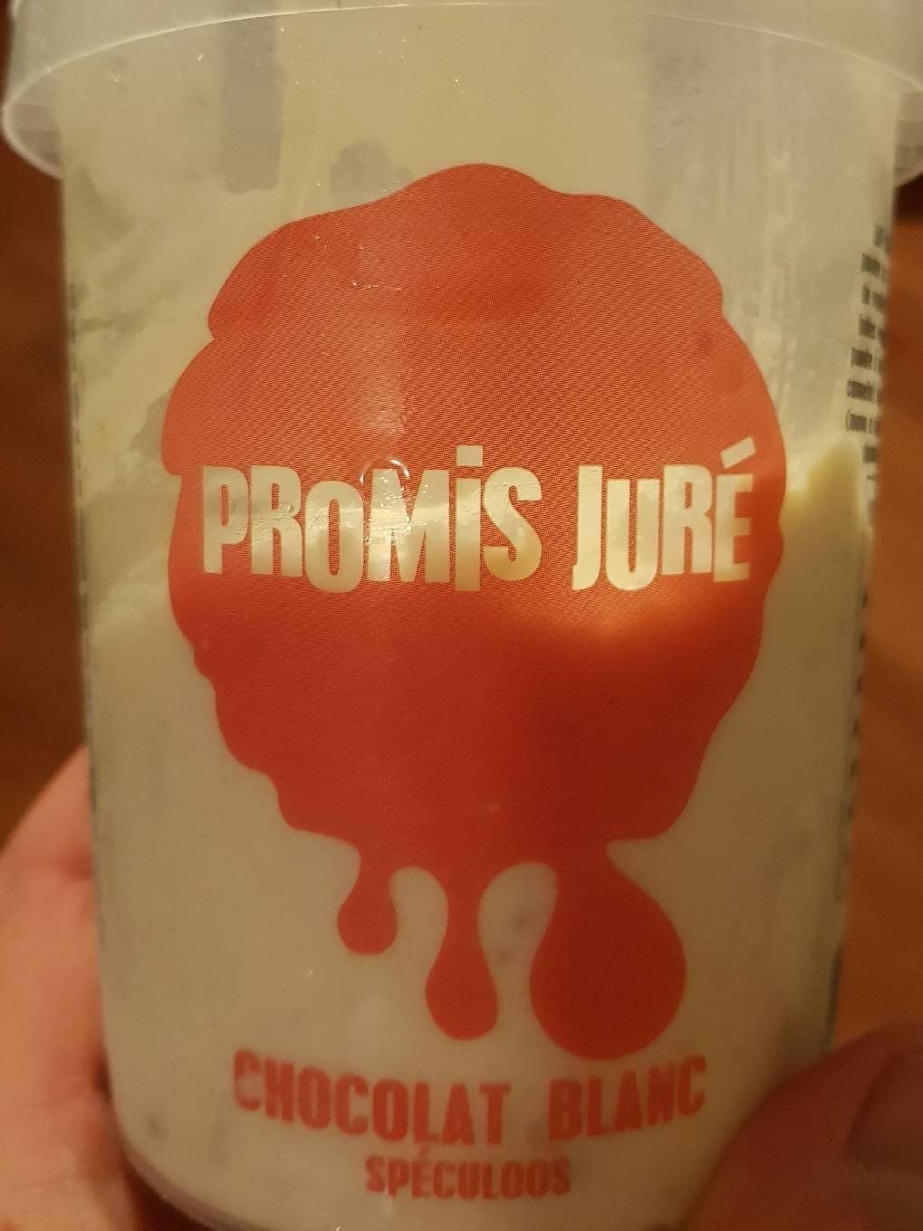 Promis Juré Glace Chocolat Blanc Spéculoos packshot