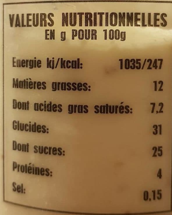 Promis Juré Glace Chocolat Blanc Spéculoos packshot