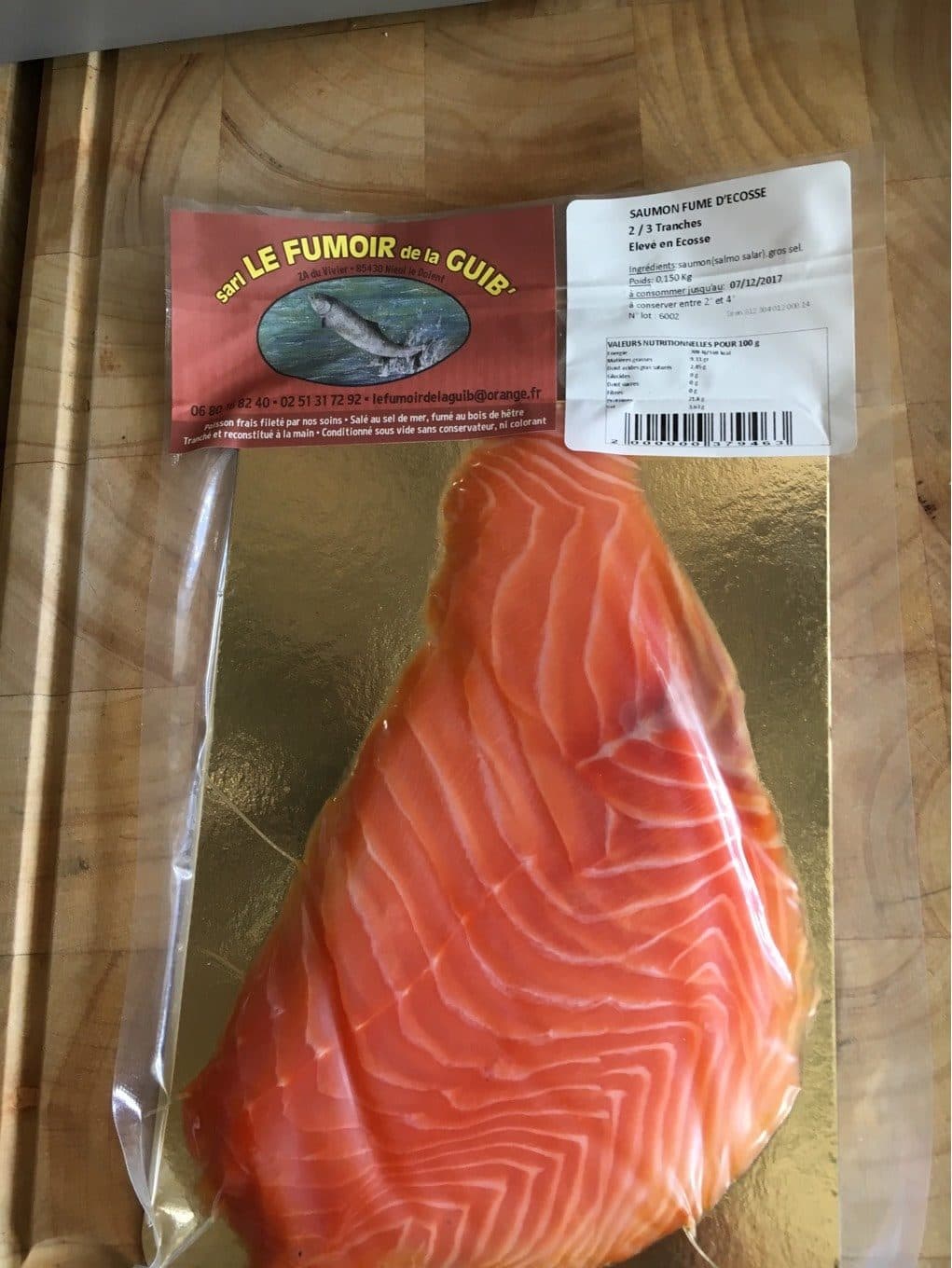 Fumoir De La Guib Saumon fumé d ecosse packshot