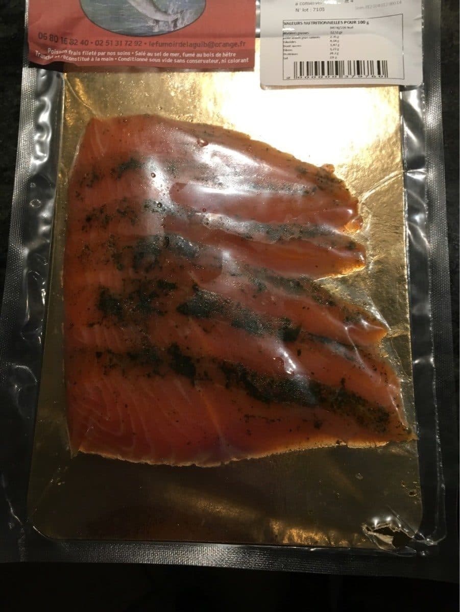 Open Food Facts Emince de truite fumee packshot