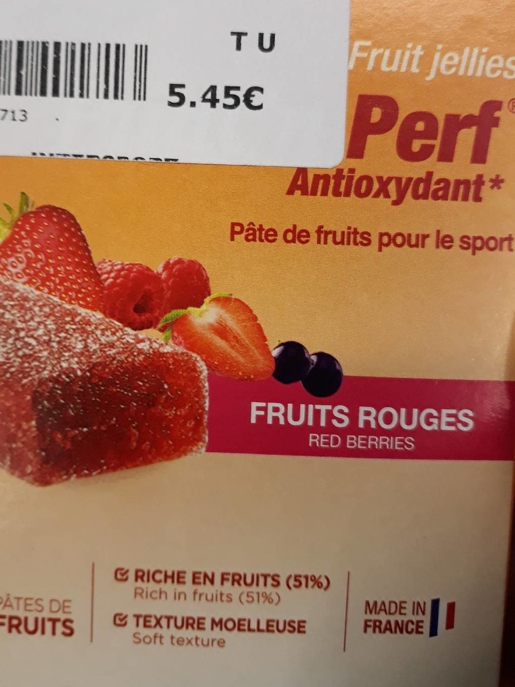 Overstim's Fruit'n Perf packshot