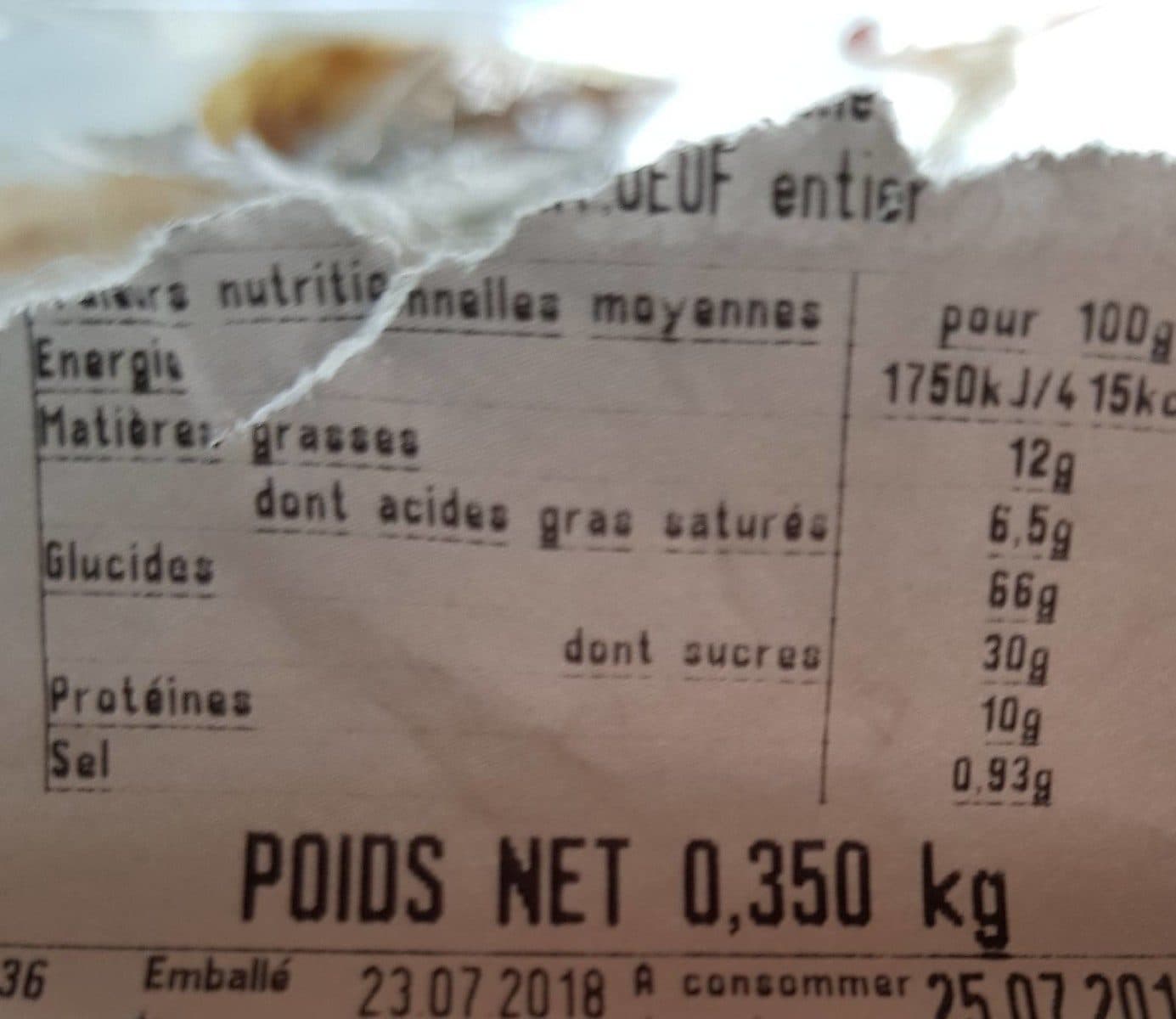 Open Food Facts crepes de froment packshot