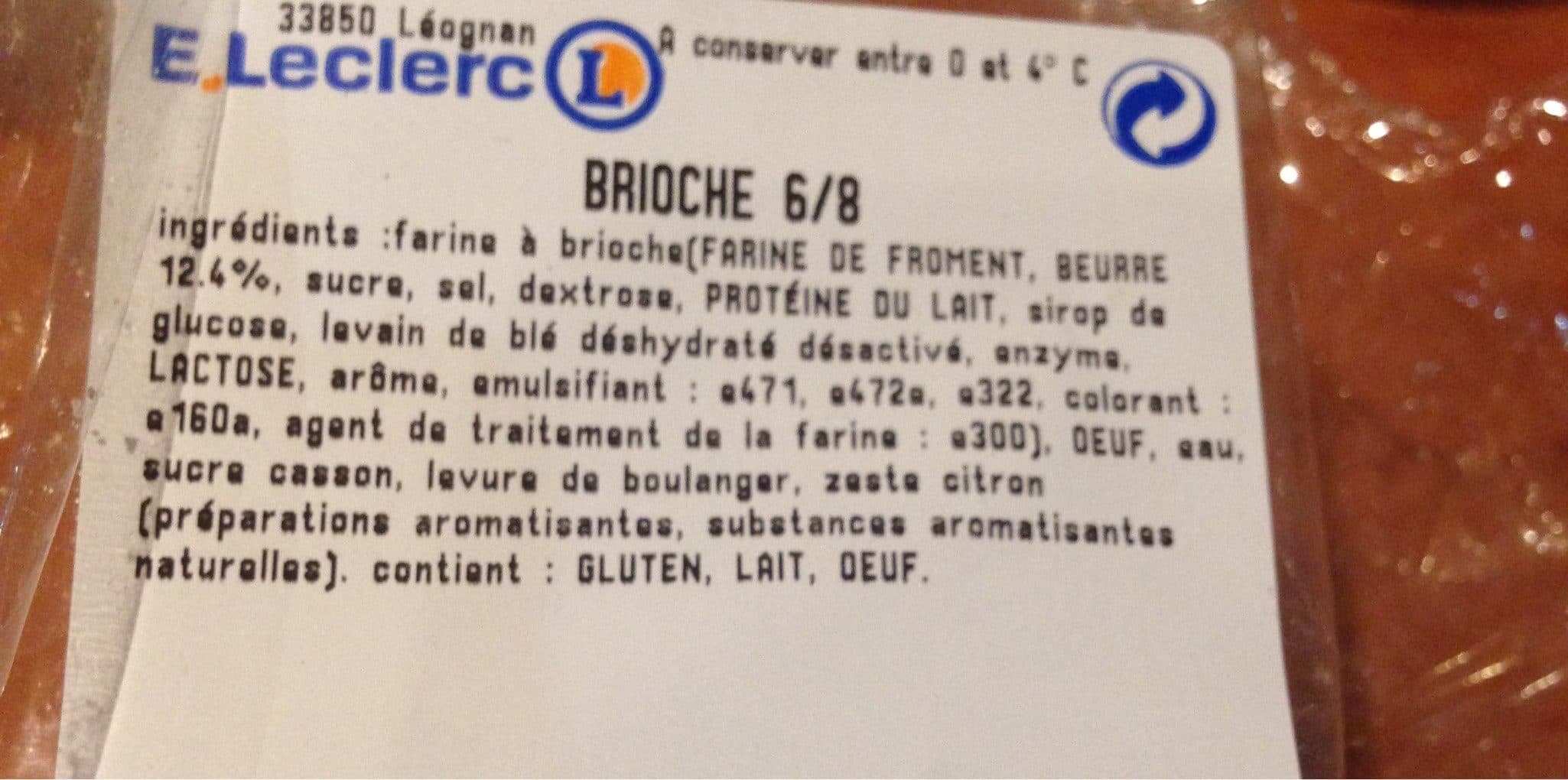 Leclerc Brioche packshot