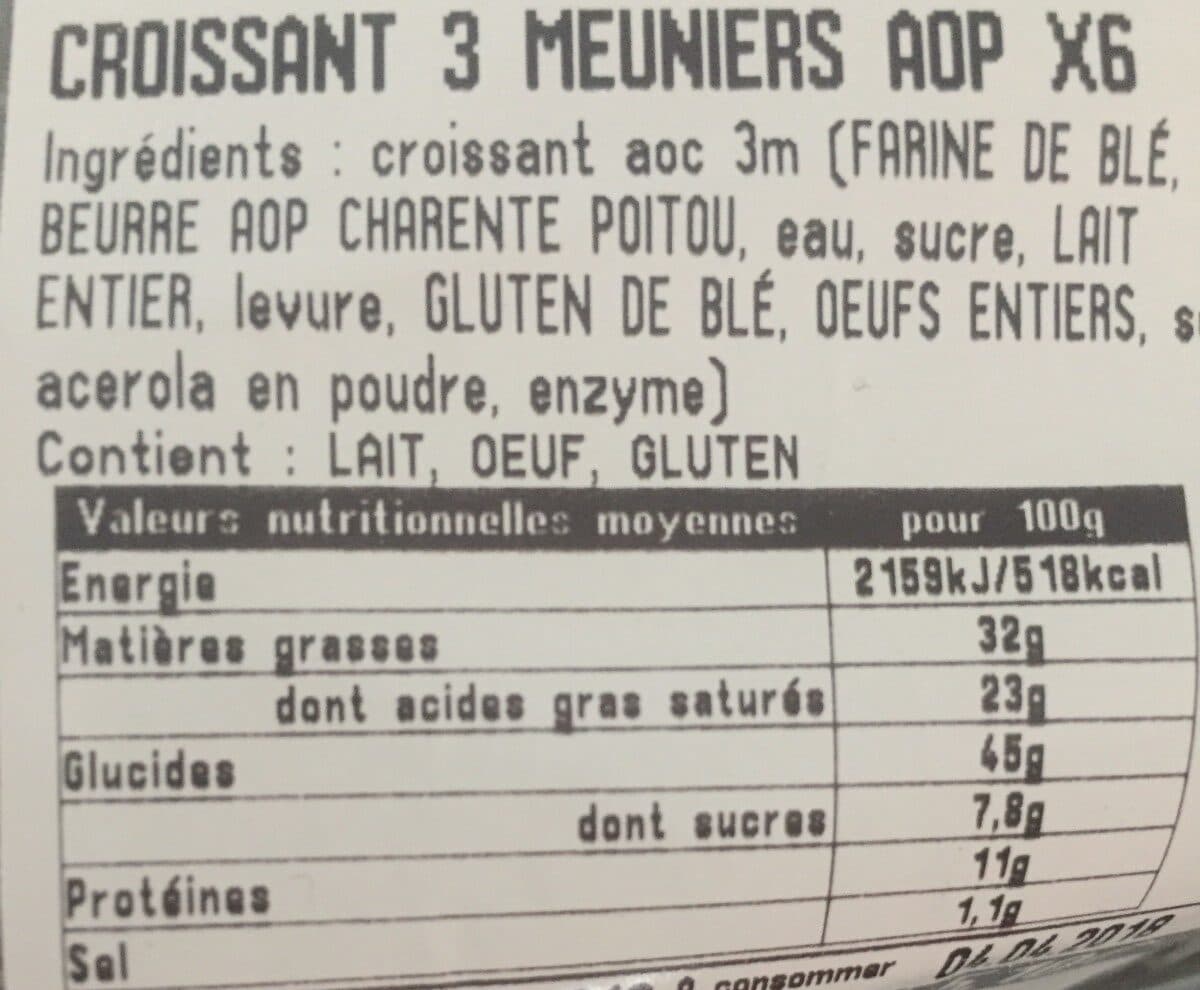 Leclerc Croissant leclerc packshot