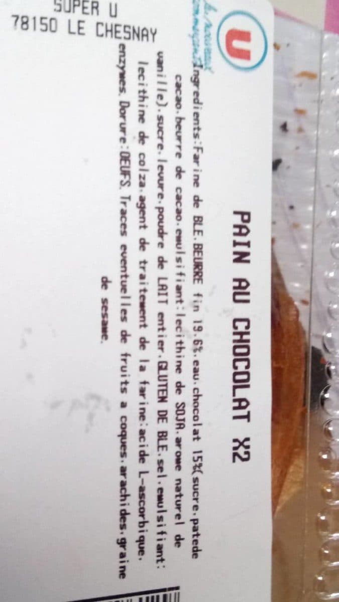 Open Food Facts Paint Chocolat packshot
