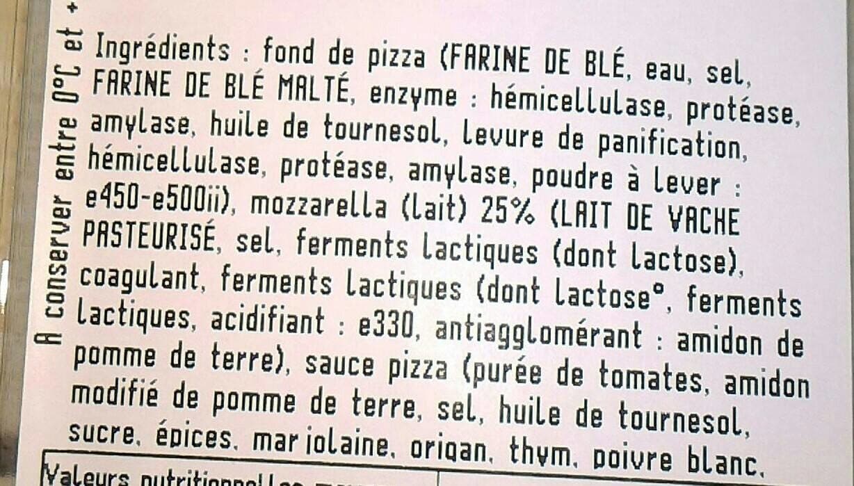 Leclerc Pizza fraiche 4 fromages packshot