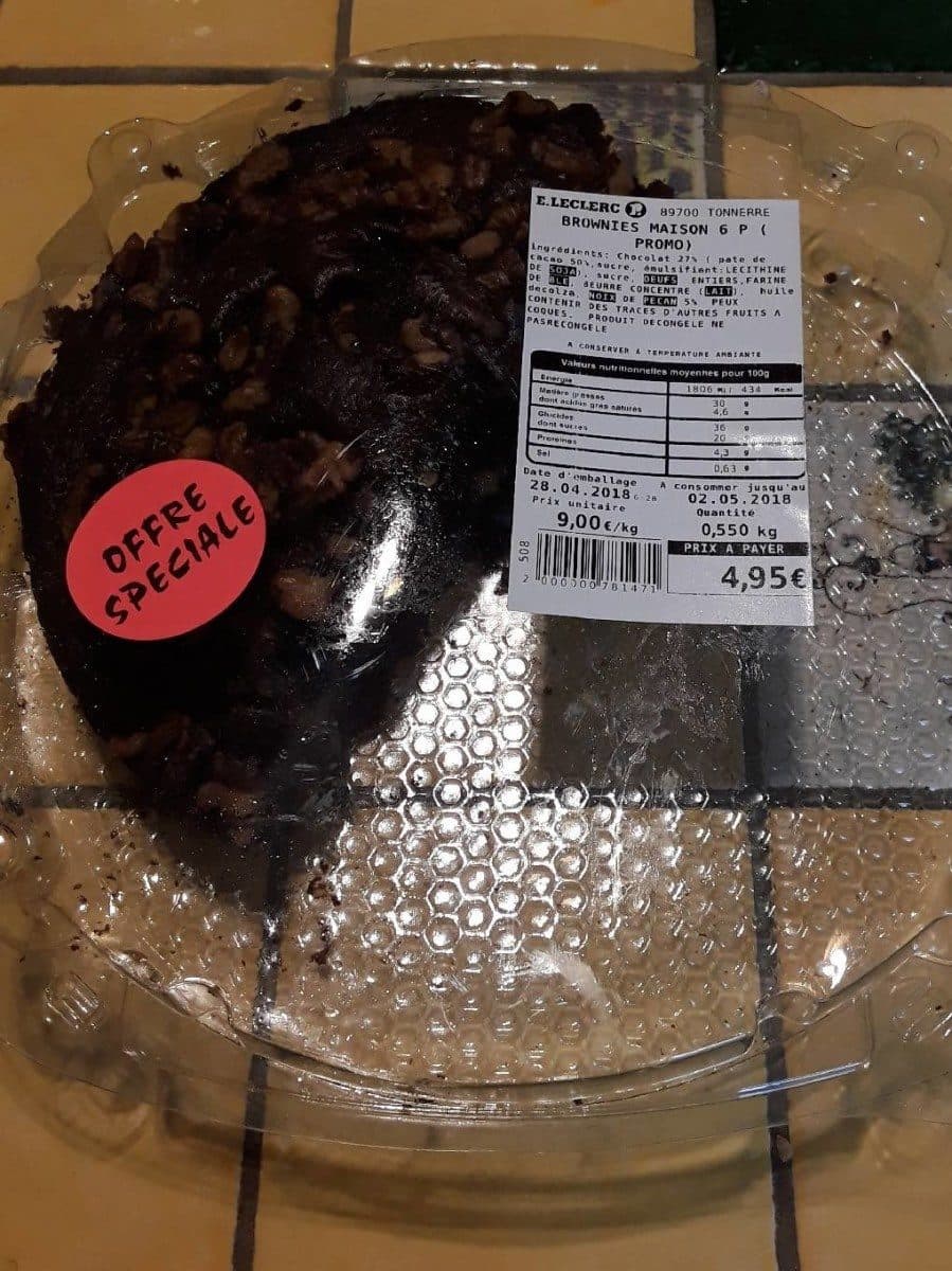 Leclerc Brownies Maison packshot