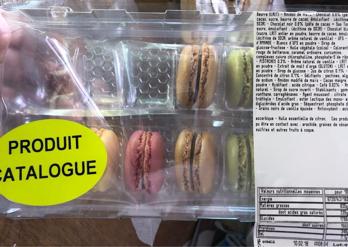 Leclerc Macarons packshot