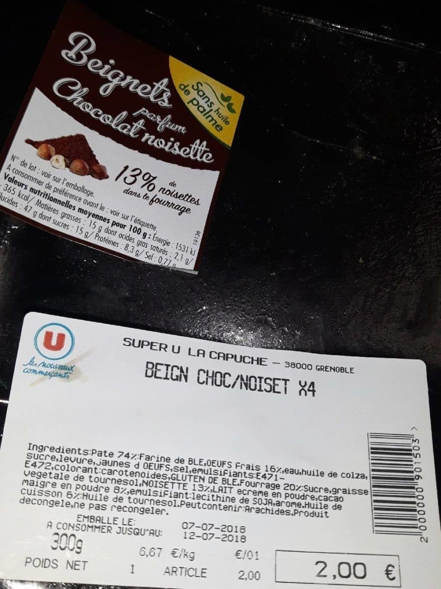 Open Food Facts Bein choc packshot