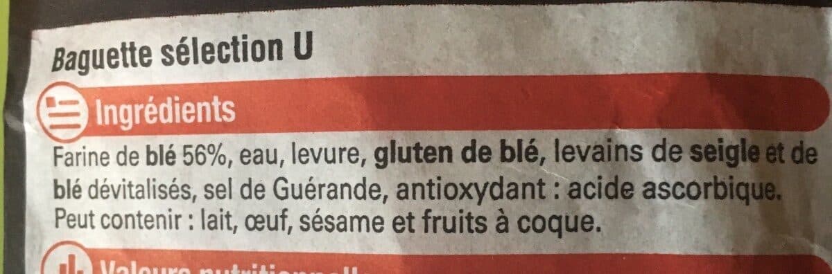 U Baguette selection packshot