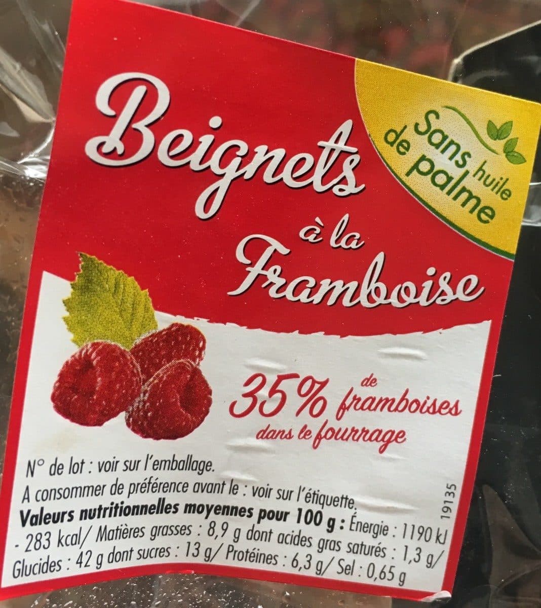 Open Food Facts Beignet framboise packshot