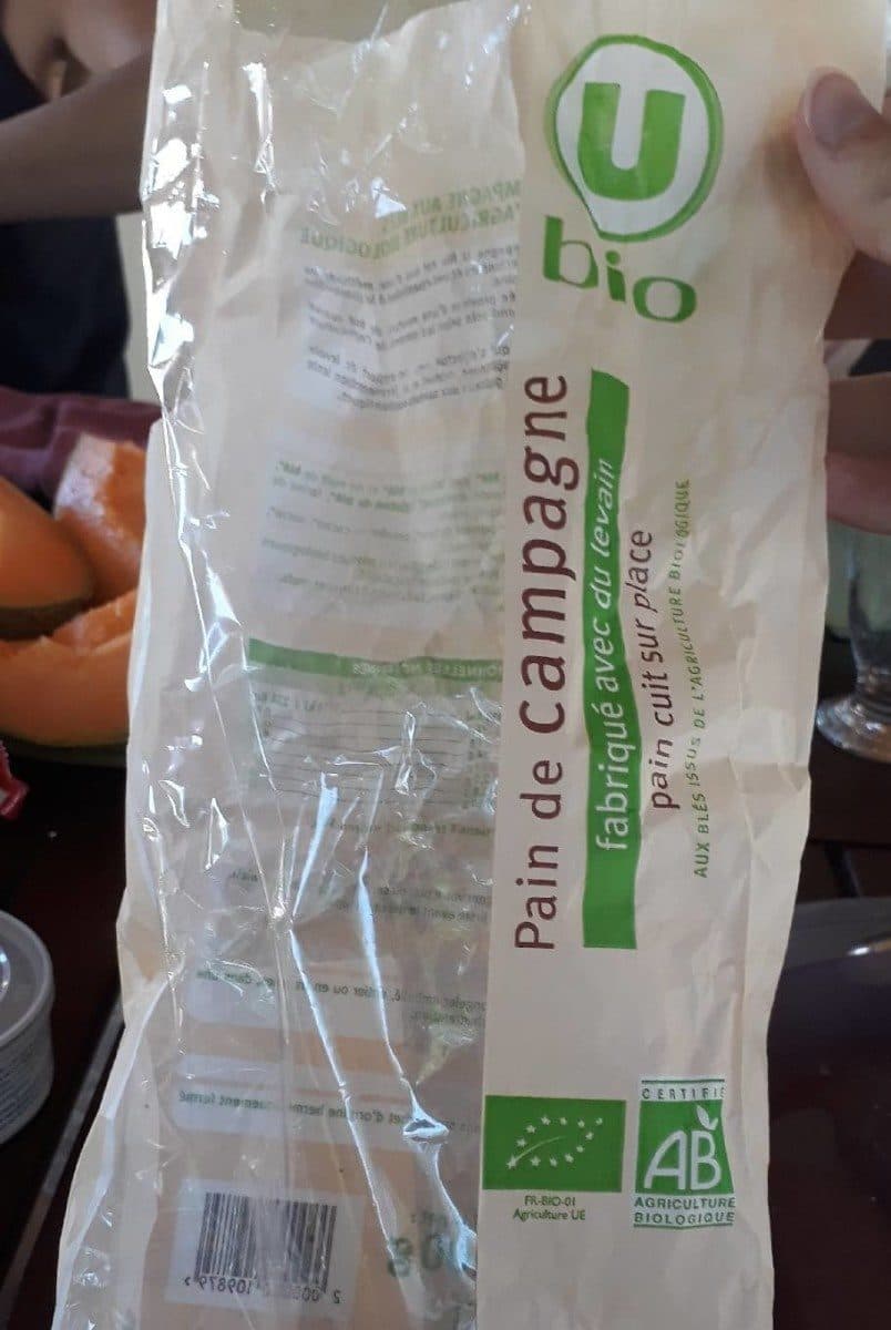 U Bio Pain de campagne packshot