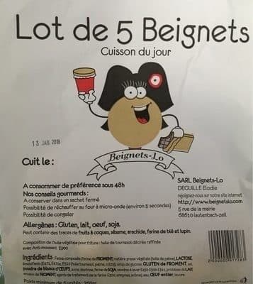 Leclerc Beignets fourrés packshot