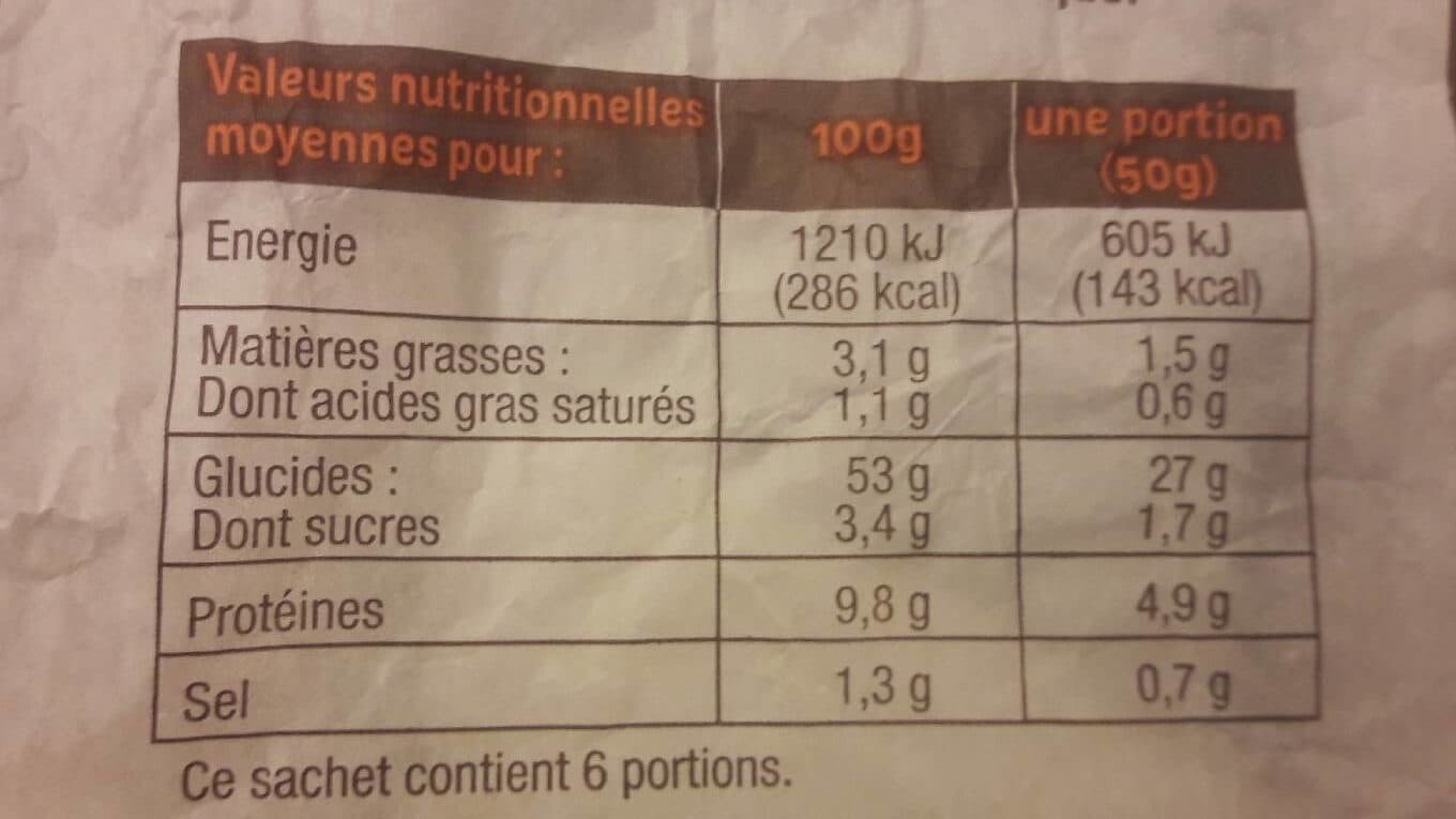 U Pain maïs tournesol packshot