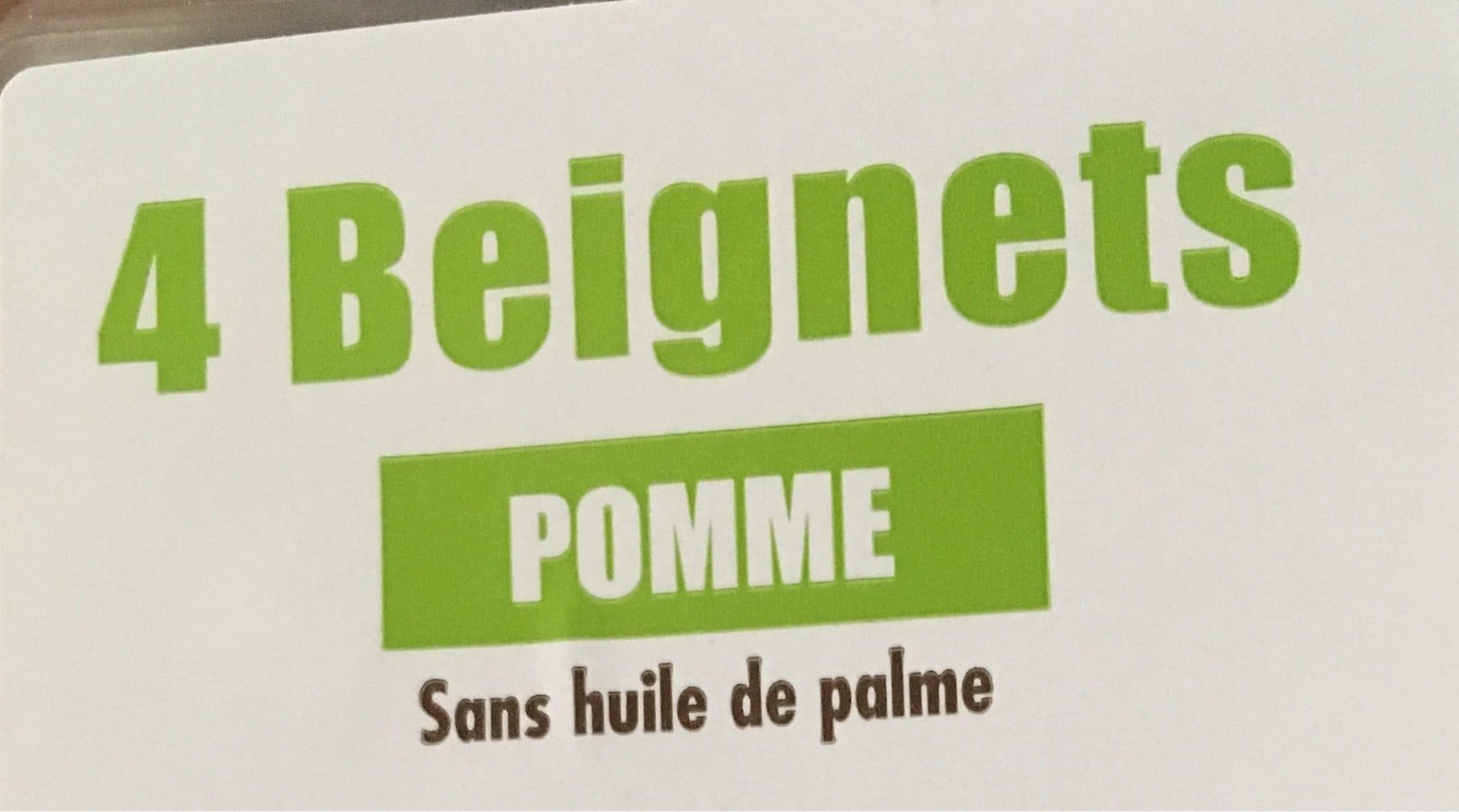 Leader Price Beignets pomme packshot