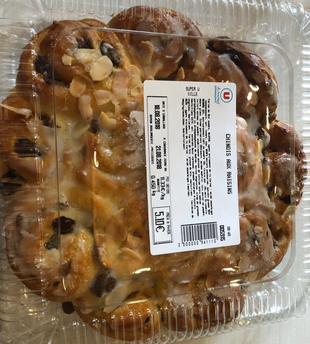 Open Food Facts Chinois aux raisins packshot
