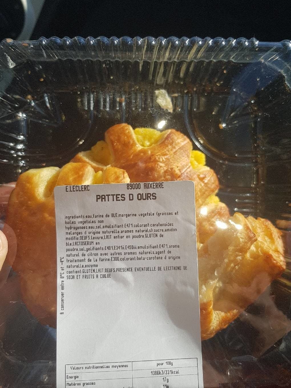 Leclerc Patte d'ours packshot