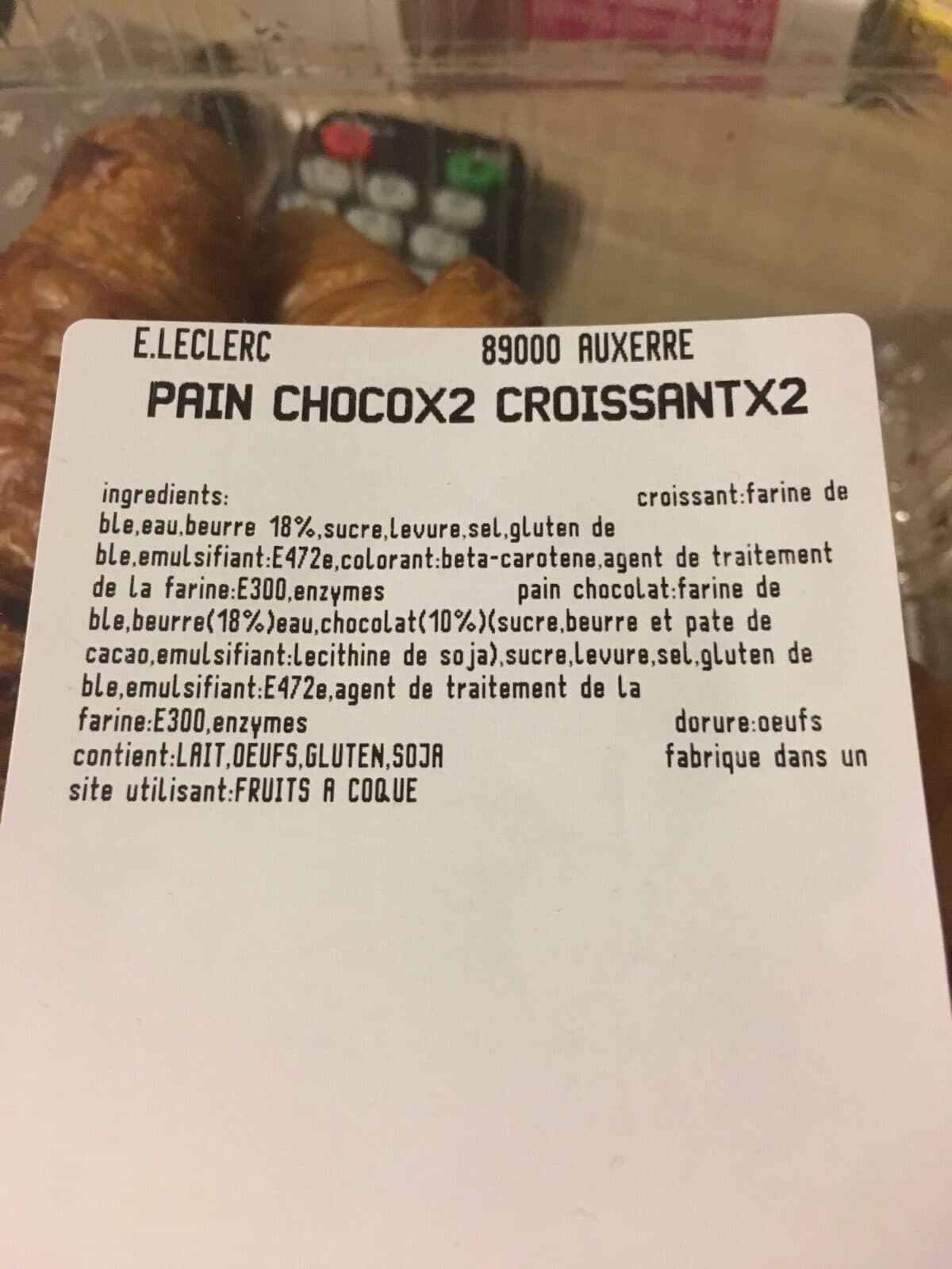 Open Food Facts Viennoiserie packshot