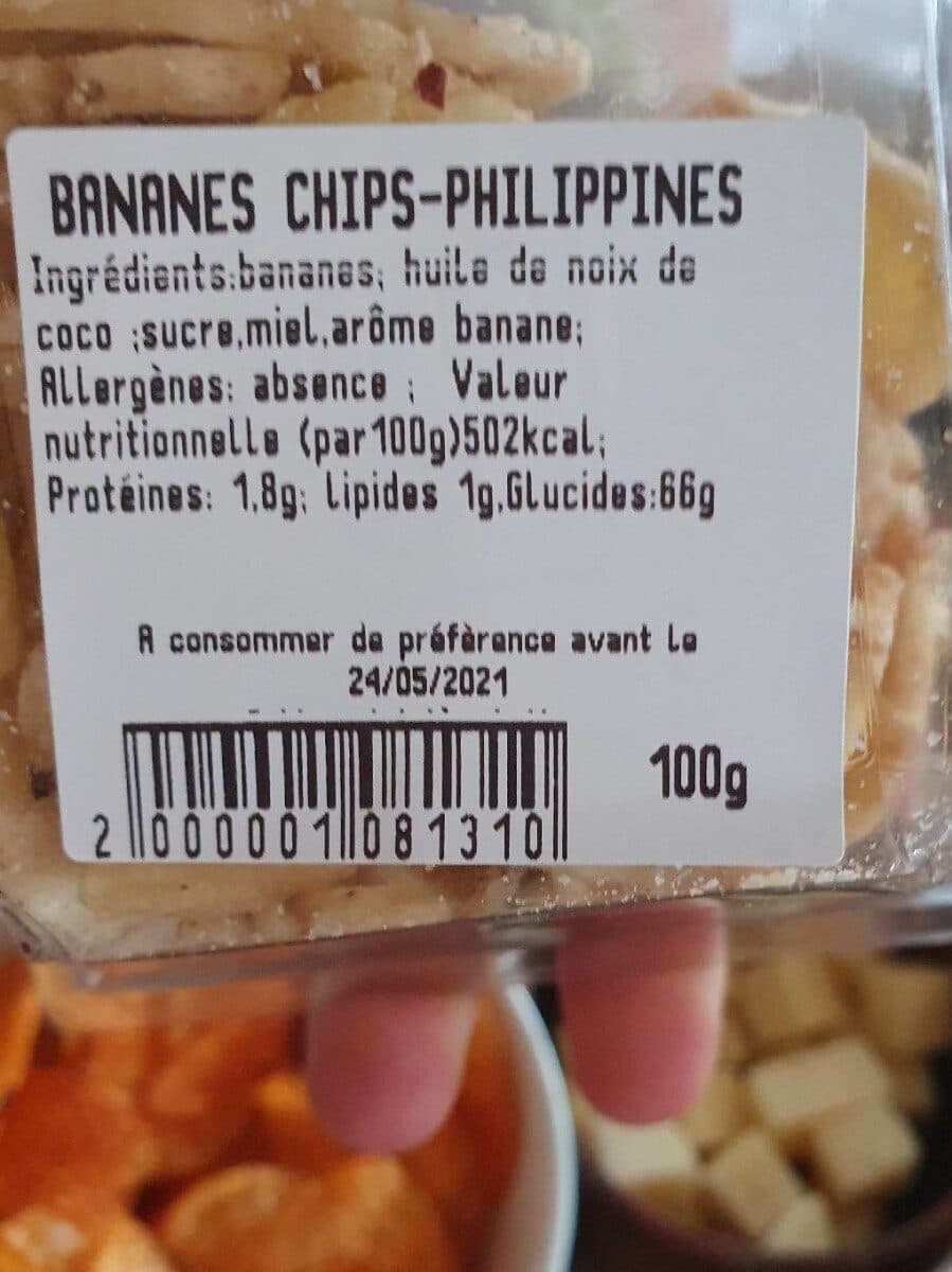 Narural Energy Bananes Chips packshot