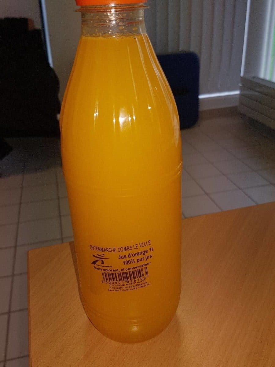 Open Food Facts Jus d'Orange 1Litre packshot