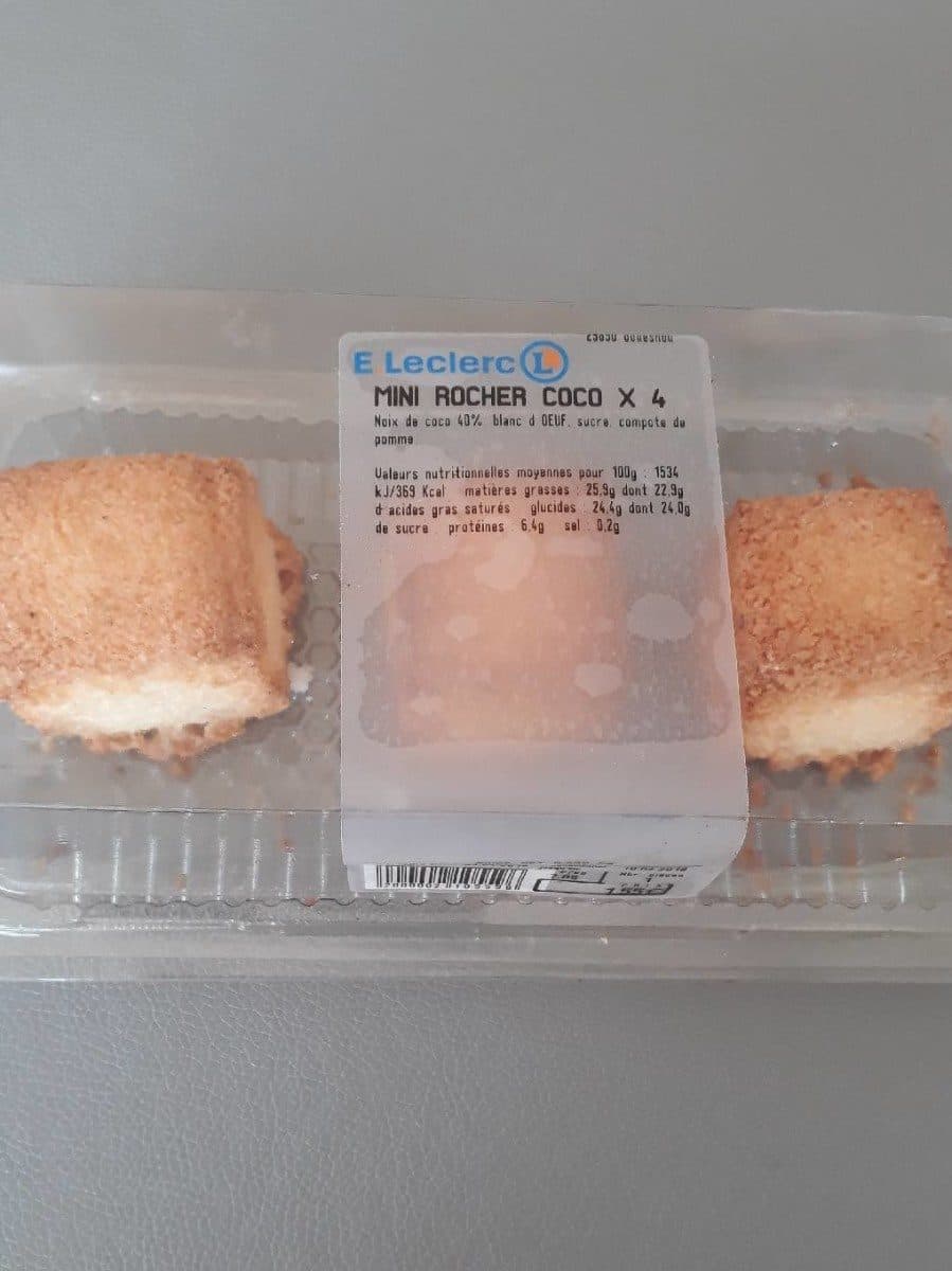Leclerc Mini rocher coco packshot
