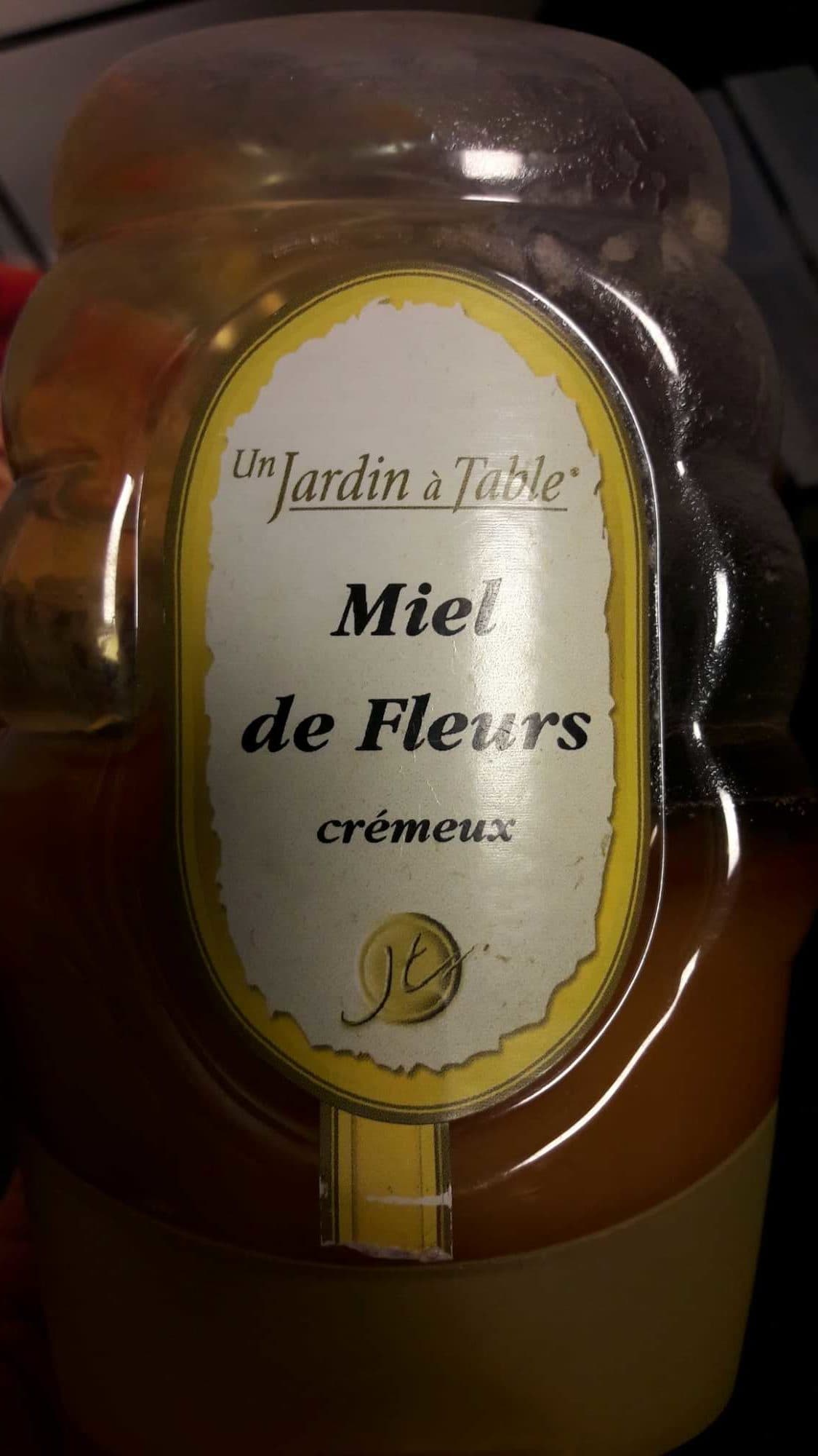 Un Jardin à Table Miel de Fleurs Crémeux packshot