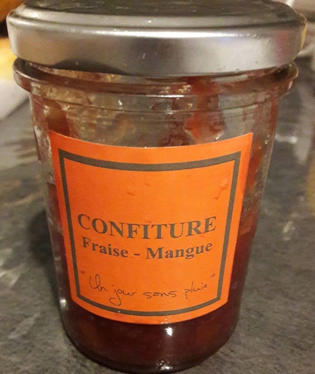 Open Food Facts Confiture fraise-mangue packshot