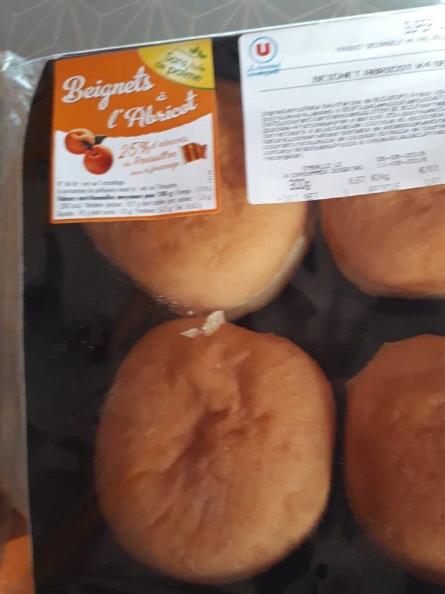 Open Food Facts Beignet à l'abricot packshot