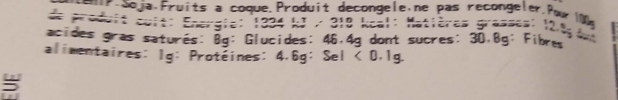 Open Food Facts Tarte au citron meringuee, 6 parts packshot
