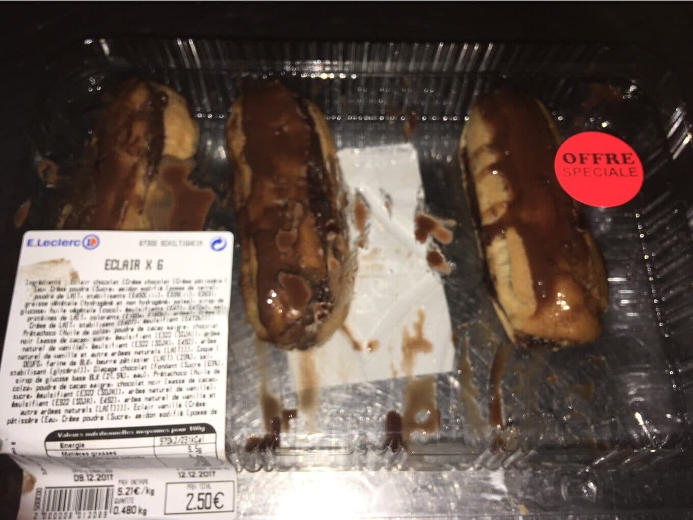 Leclerc Eclair *6 packshot