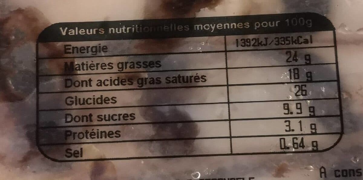 Open Food Facts Mille feuilles packshot