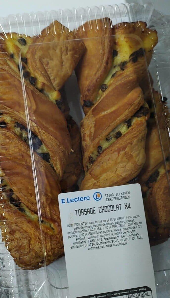 Leclerc Torsade chocolat packshot